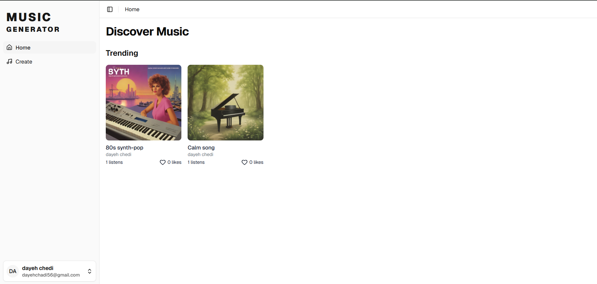 AI-Powered Music Generation SaaS